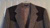 VTG PENDLETON Wool Shadow Plaid Western Ranch Coat Jacket USA Mens Size 42 Nice